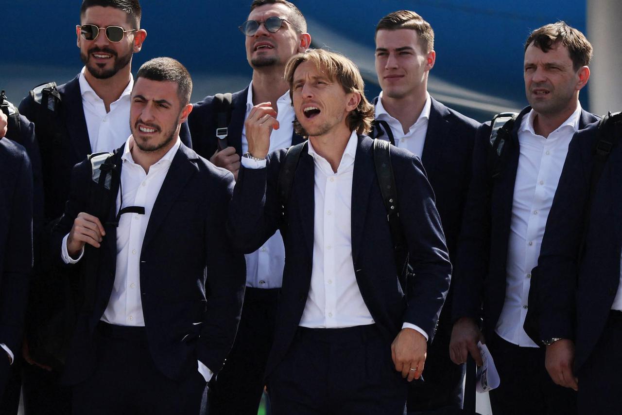 FIFA World Cup Qatar 2022 Arrival - Croatia team arrives in Doha