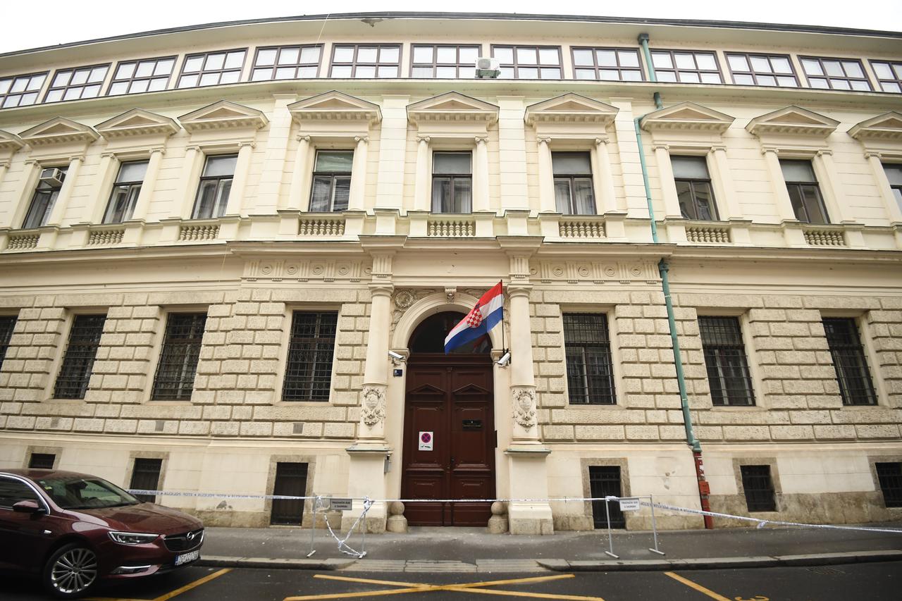 Zagreb: Trgovački sud zatvoren radi oštećenja nastalih u potresu