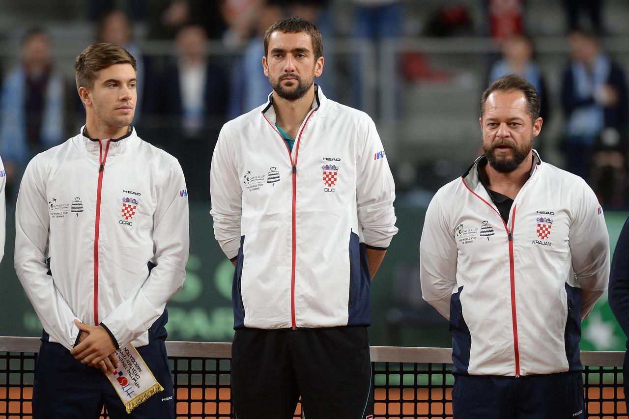 Borna Ćorić i Marin Čilić