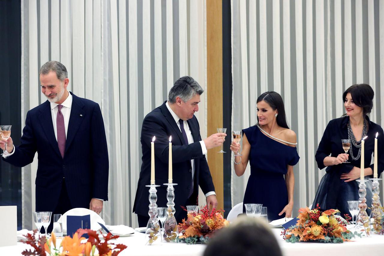 Svečana večera u čast španjolskog kralja Filipa VI. i kraljice Letizije