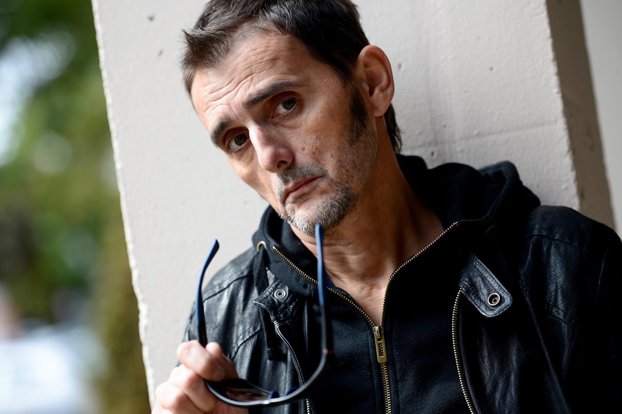 1.10.2015.,Zagreb -  Goran Bare je hrvatski glazbenik poznat kao osnivac i glavni vokal vinkovackog rock sastava Majke. Photo: Marko Prpic/PIXSELL