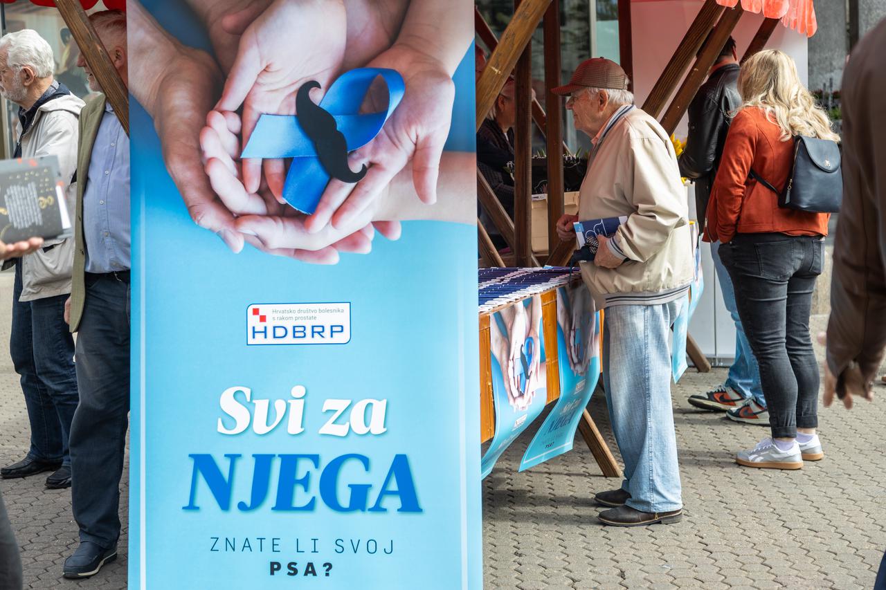 Zagreb: Javnozdravstvena akcija Svi za njega - osviještavanje o raku prostate