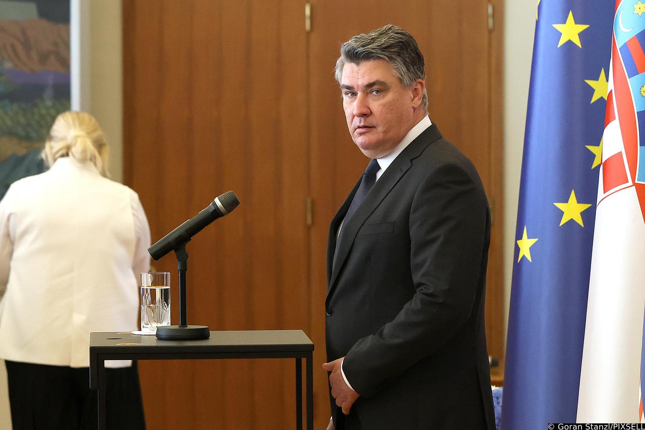 Zagreb: Predsjednik Milanović susreo se s veleposlanicima, generalnim konzulima i vojnim izaslanicima Republike Hrvatske