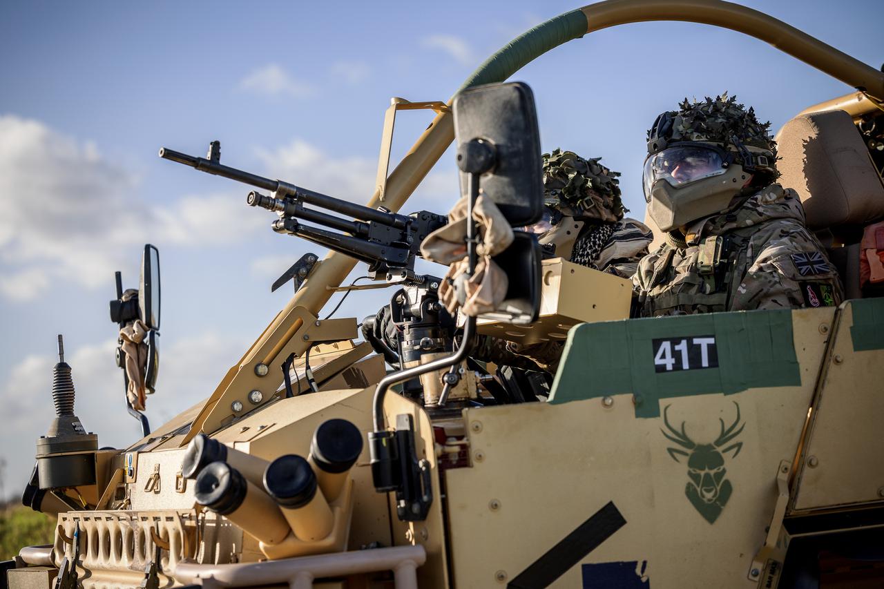 Rutland Army Exercise And Media Day