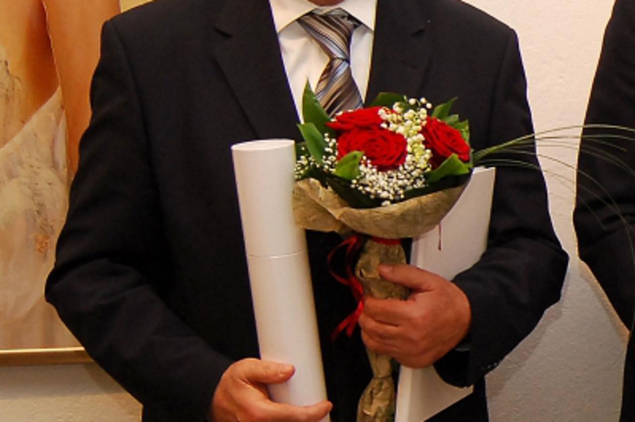 'CRNA KRONIKA- 29.08.08., Cakovec, Hrvatska- Alojzije Sobocanec. Photo: Vjeran Zganec-Rogulja/Vecernji list'