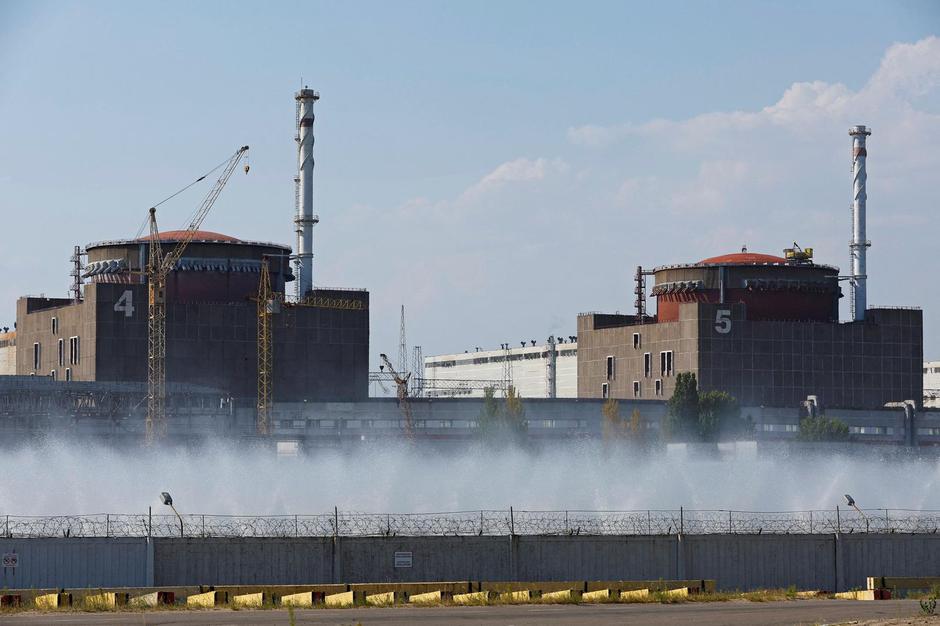 Zaporizhzhia Nuclear Power Plant near Enerhodar
