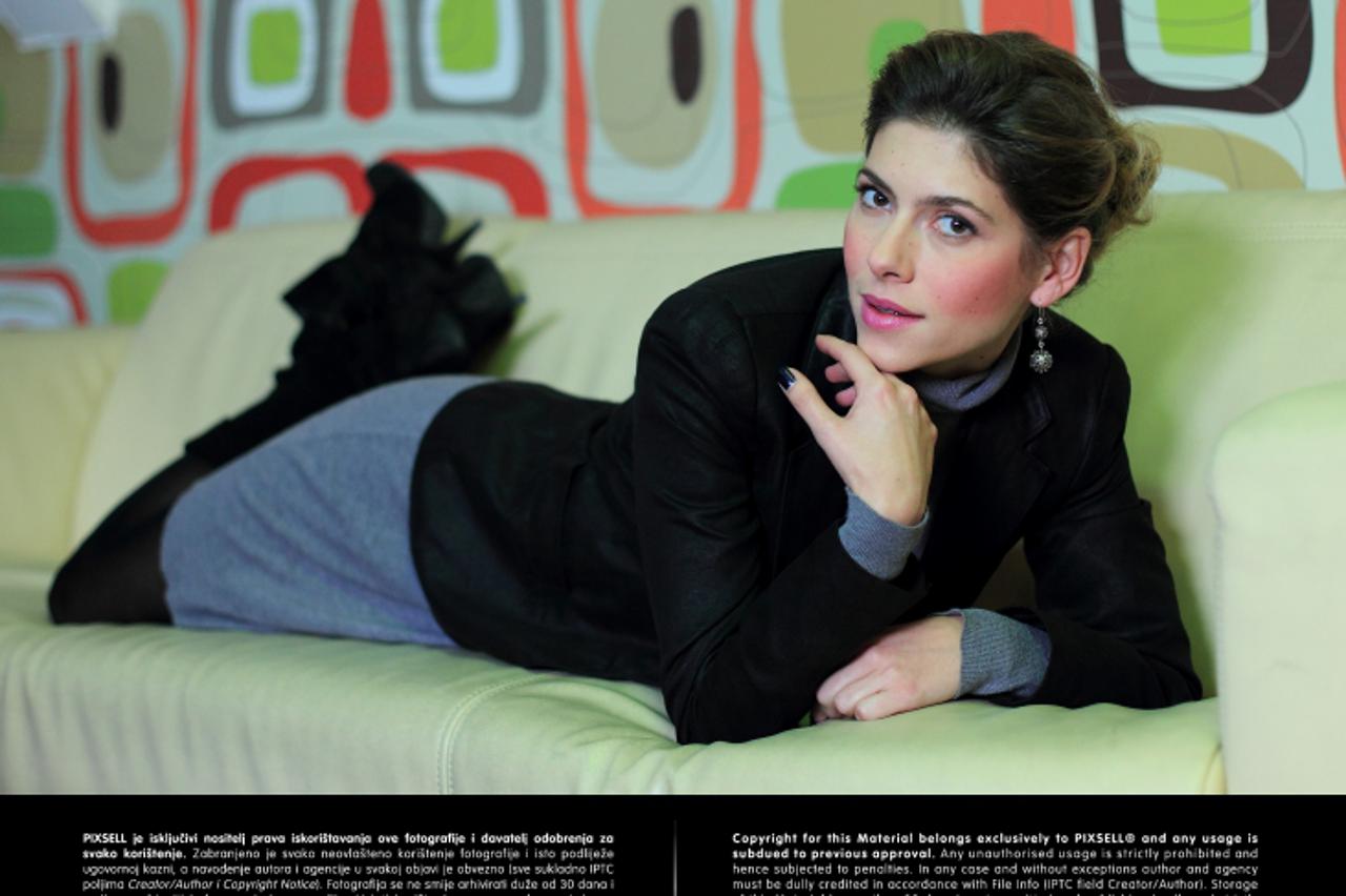 '17.11.2011., Zagreb - Glumica Jelena Percin. Photo: Antonio Bronic/PIXSELL'
