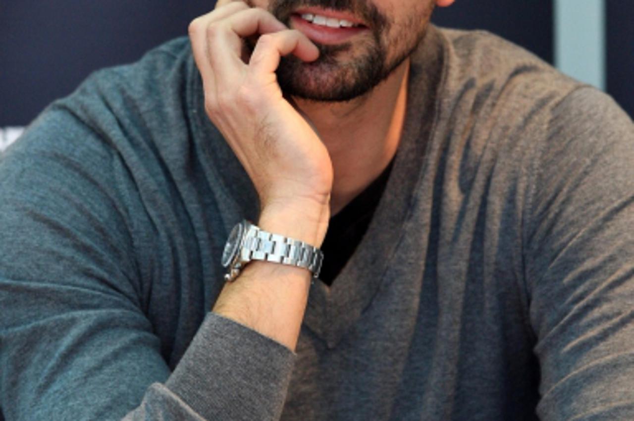 '29.01.2011., Dom sportova, Zagreb - U press centaru odrzano je izvlacenje zdrijeba glavnog turnira PBZ Zagreb Indoors 2011. Goran Ivanisevic. Photo: Marko Prpic/PIXSELL'