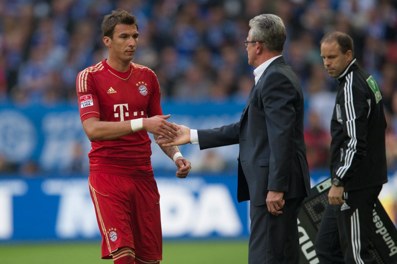 Mario Mandžukić, Jupp Heynckes