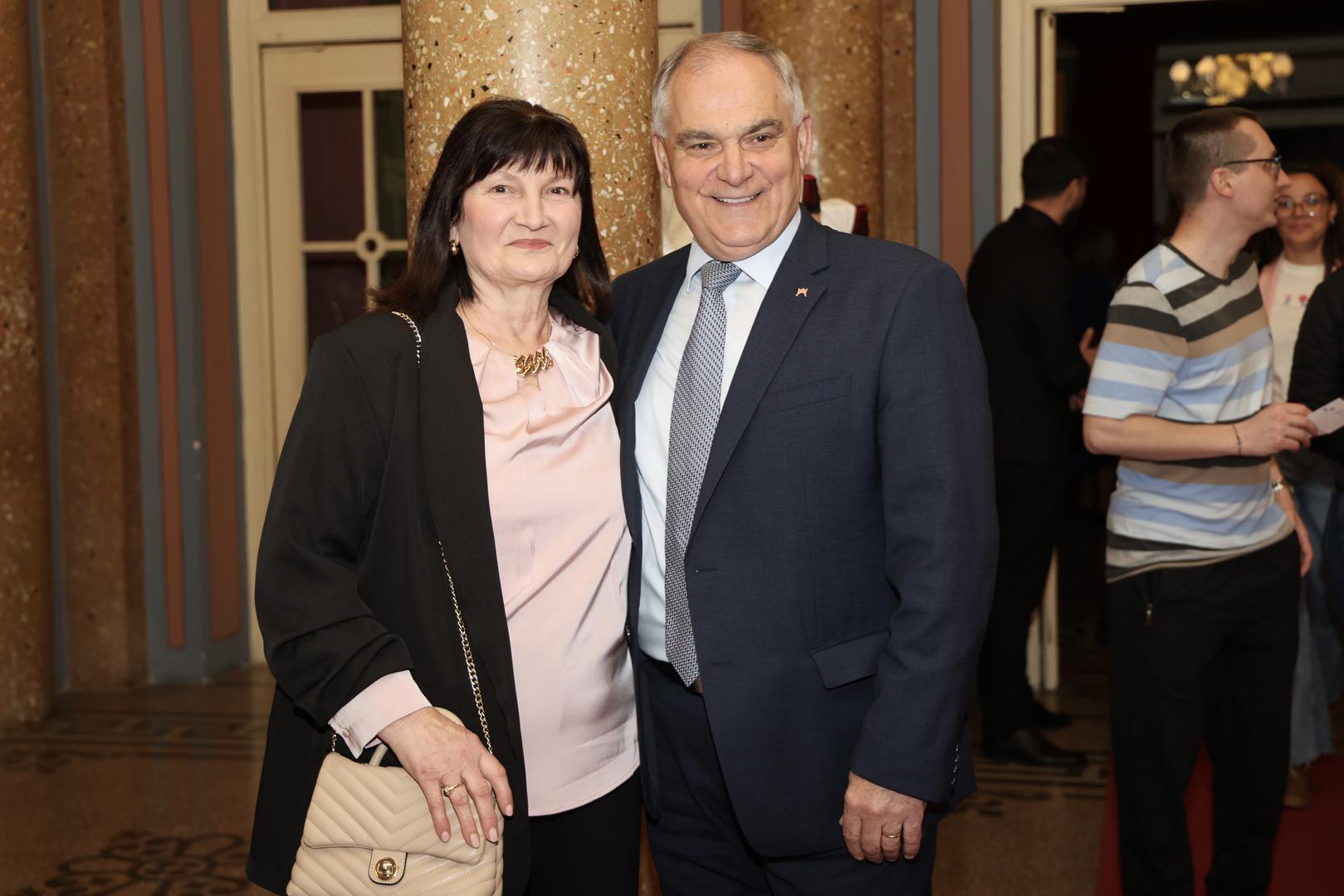 Blaženko Boban sa suprugom Maricom