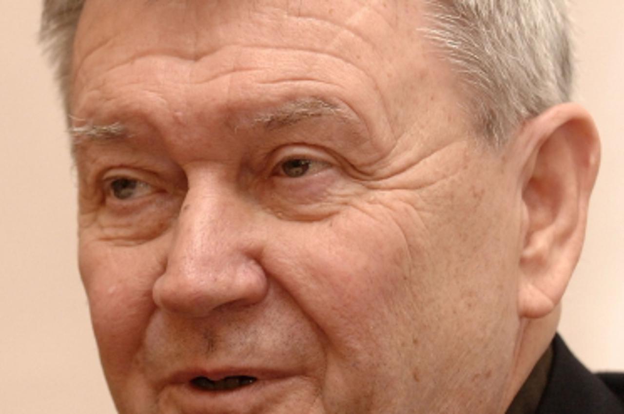 '15.01.2011., Varazdin - Biskup Josip Mrzljak primio najsiromasnije obitelji. Photo: Vjeran Zganec Rogulja/PIXSELL'