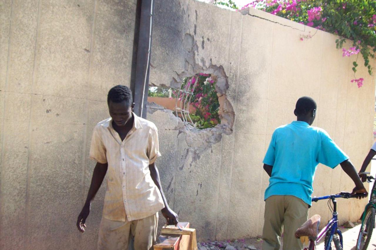 Posljedice ulilčnih borbi u glavnom gradu Nigera 