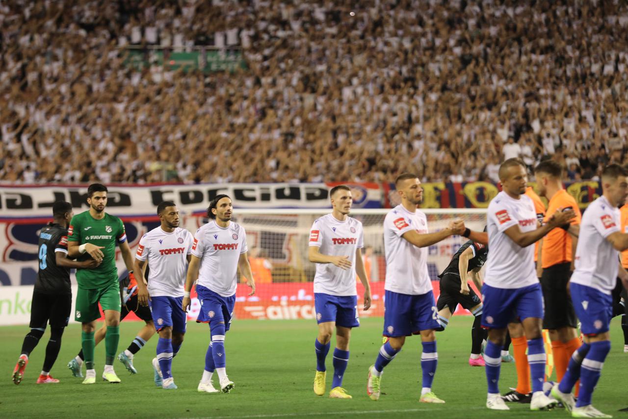 Split: Utakmica 2. kola SuperSport HNL-a između HNK Hajduk i HNK Rijeka