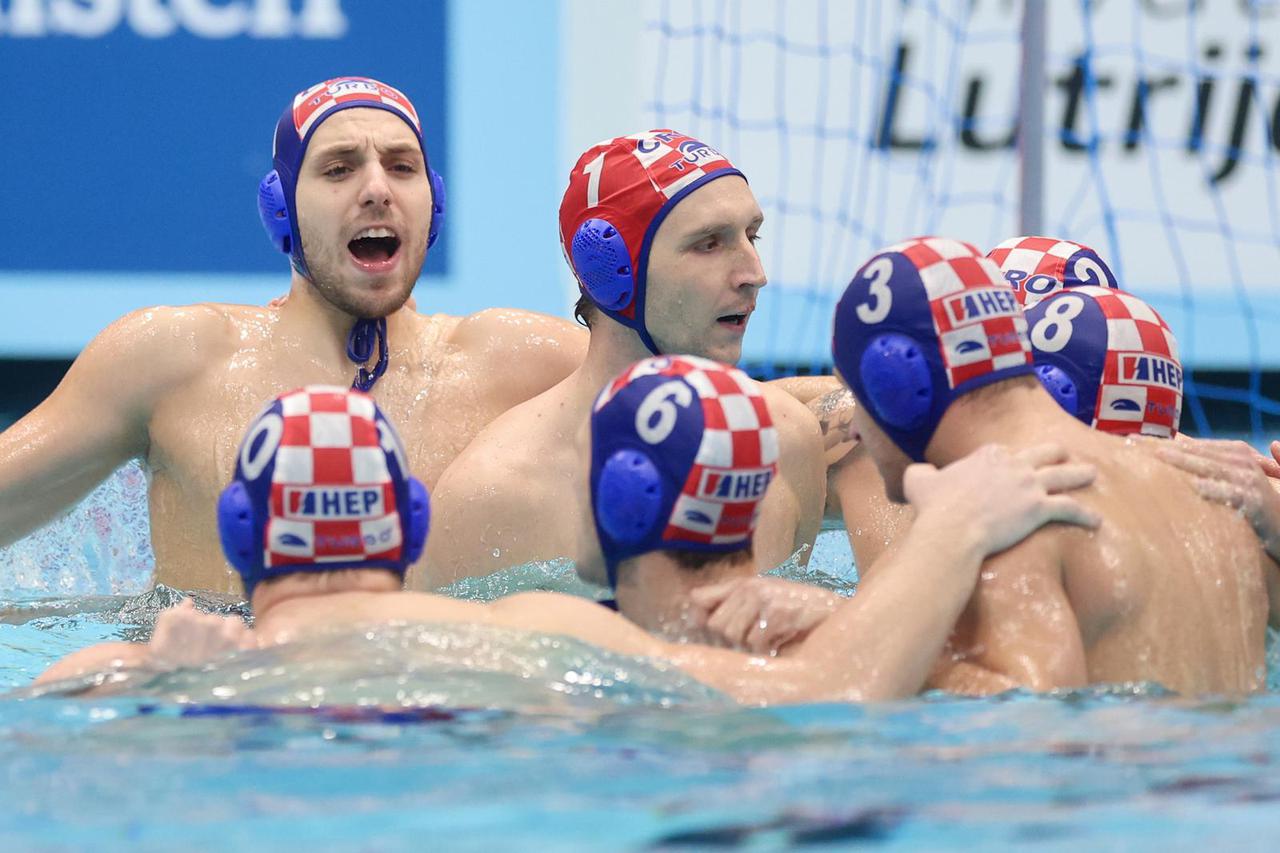 Zagreb: Hrvatska svladala Mađarsku i odlazi u finale Europskog prvenstva u vaterpolu
