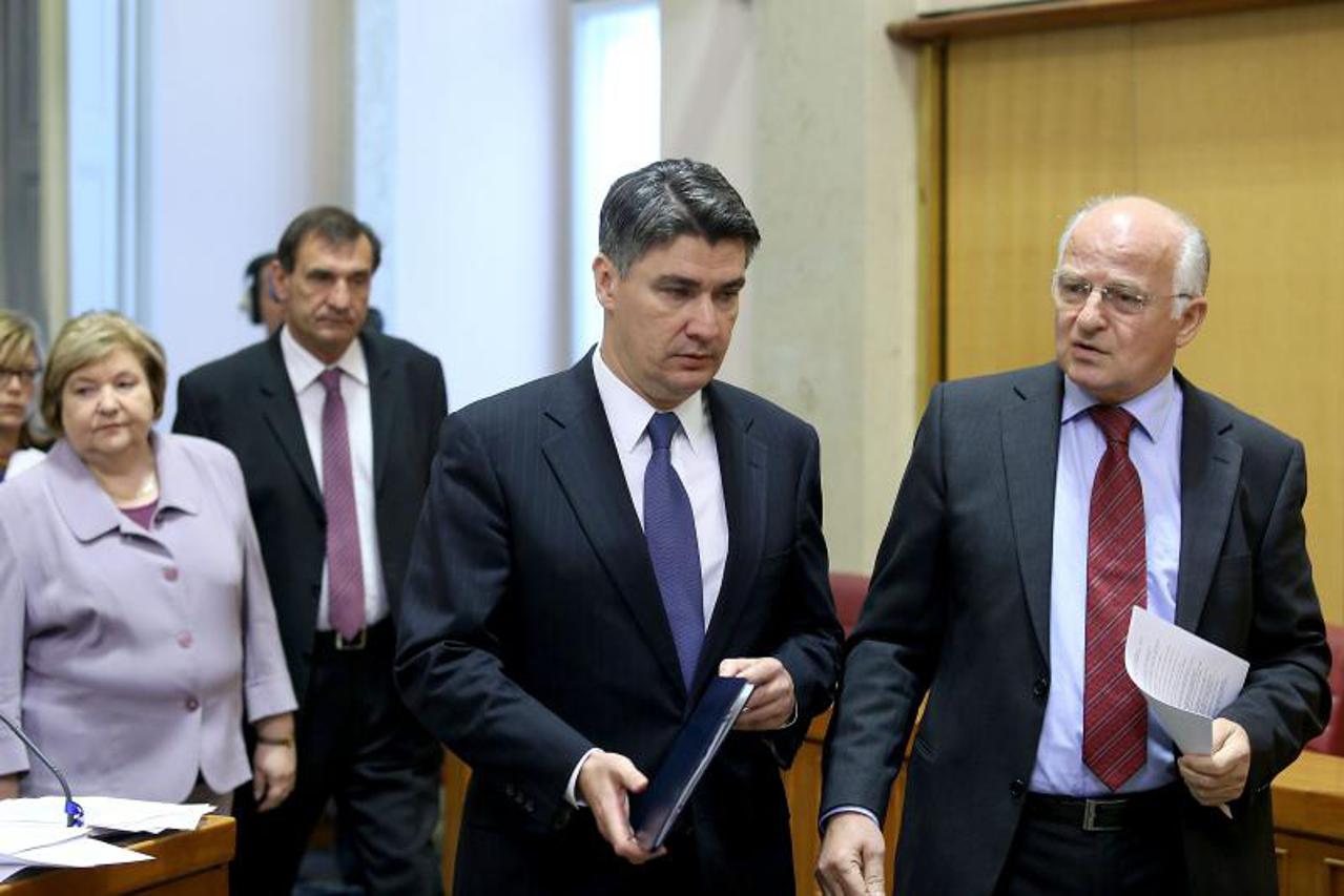 Zoran Milanović u Saboru 