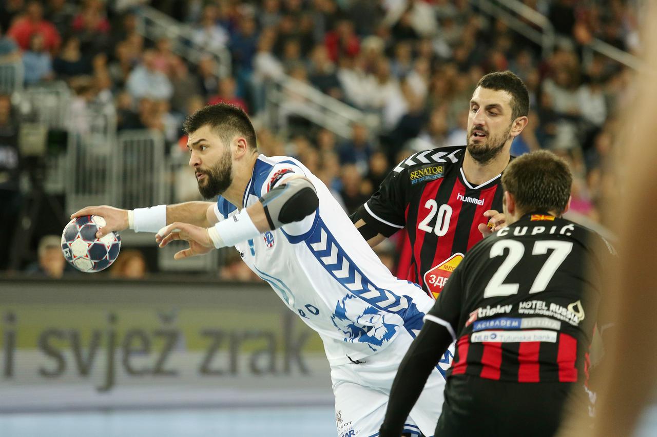 22.10.2016., Arena Zagreb, Zagreb - VELUX EHF Liga prvaka, skupina B, 5. kolo, RK PPD Zagreb - RK Vardar. Tin Kontrec. Photo: Dalibor Urukalovic/PIXSELL