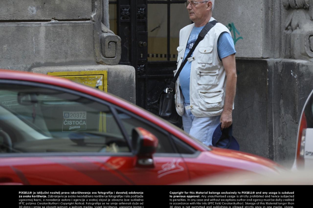 '29.08.2013., Zagreb - Josip Perkovic dolazi u odvjetnicki ured Nobilo kod svog odvjetnika Ante Nobila.   Photo: Marko Lukunic/PIXSELL'