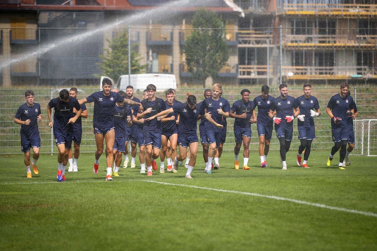 Bad Radkersburg: Trening igrača GNK Dinamo na pripremama u Austriji