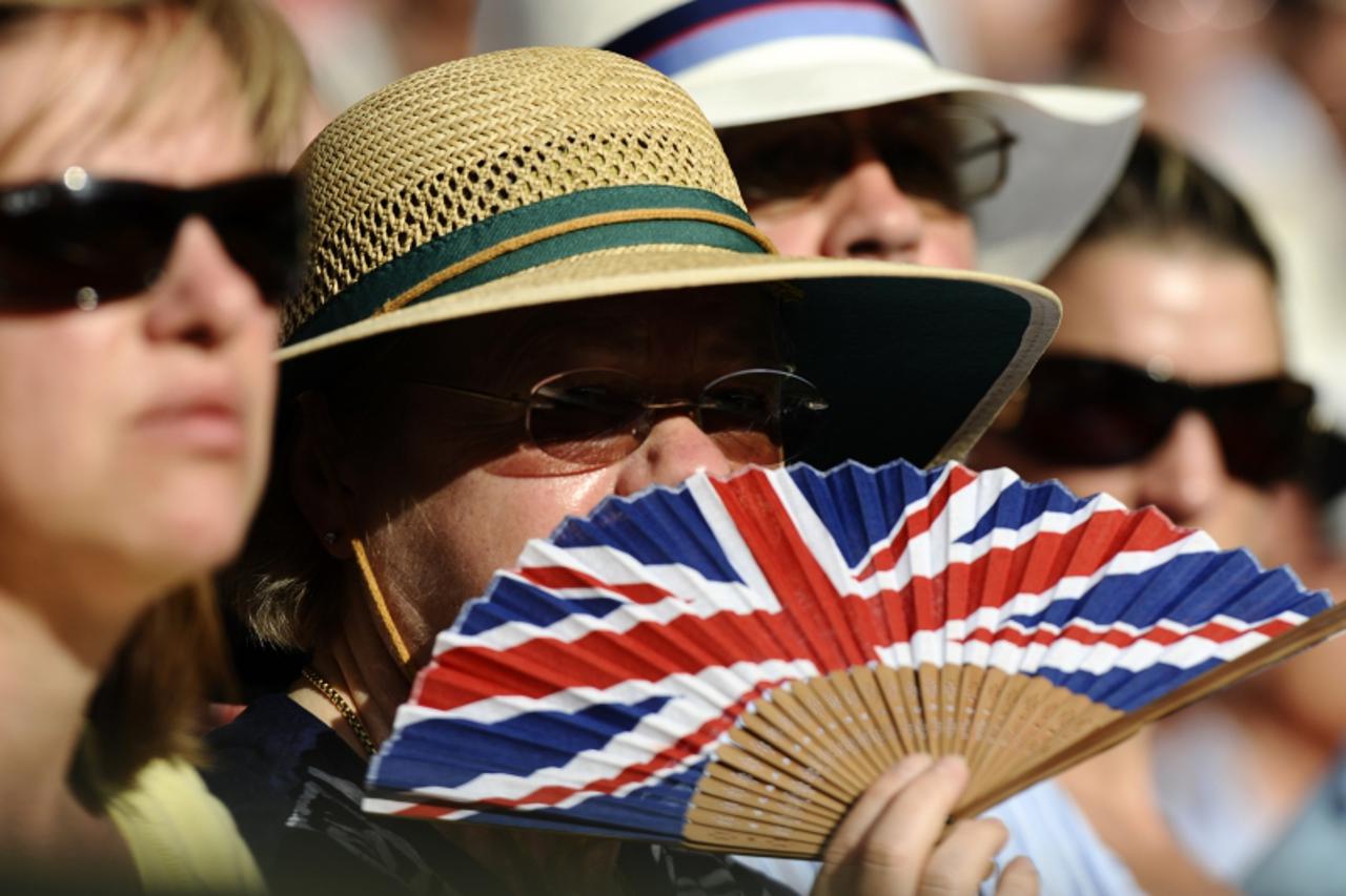 Navijačice na Wimbledonu