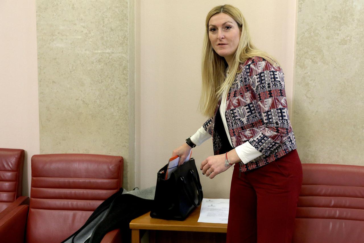 29.11.2016., Zagreb - Sjednica Sabora nastavljena je glasovanjem o Prijedlogu izmjena i dopuna Drzavnog proracuna Republike Hrvatske za 2016. godinu i projekcija za 2017. i 2018. godinu. Janica Kostelic.  Photo: Patrik Macek/PIXSELL