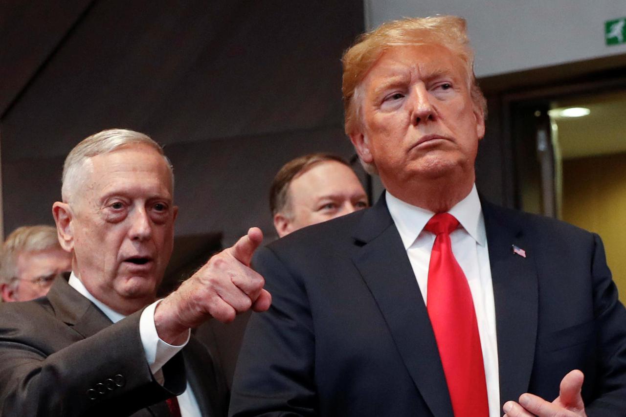 James Mattis i Donald Trump