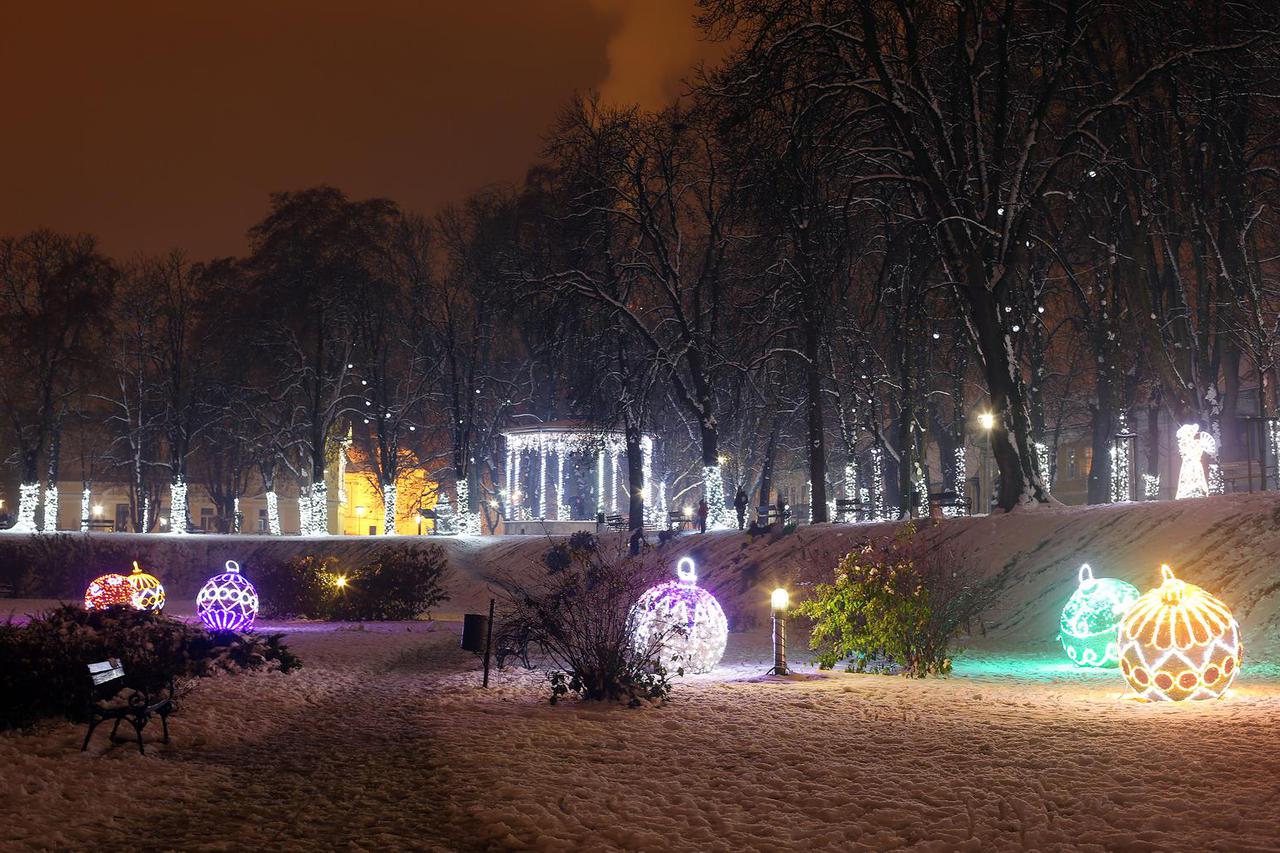 Predblagdansko ozračje u središtu Karlovca
