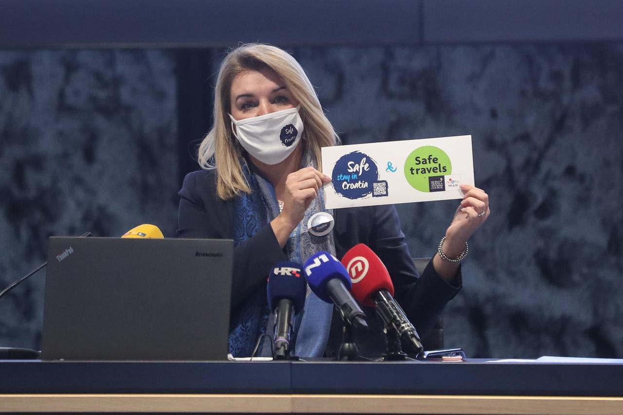 Zagreb: Ministrica Brnjac predstavila projekt "Safe stay in Croatia"