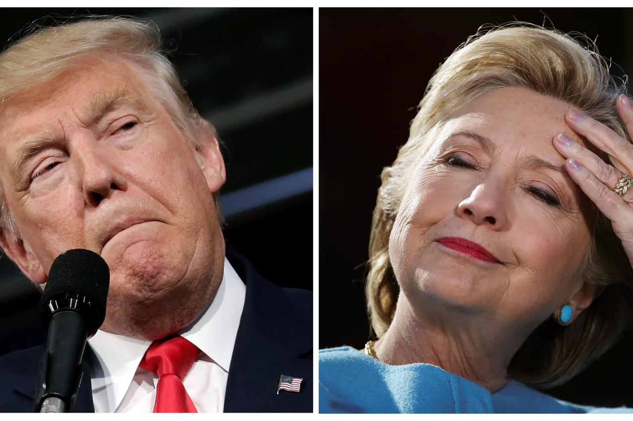 Donald Trump i Hillary Clinton