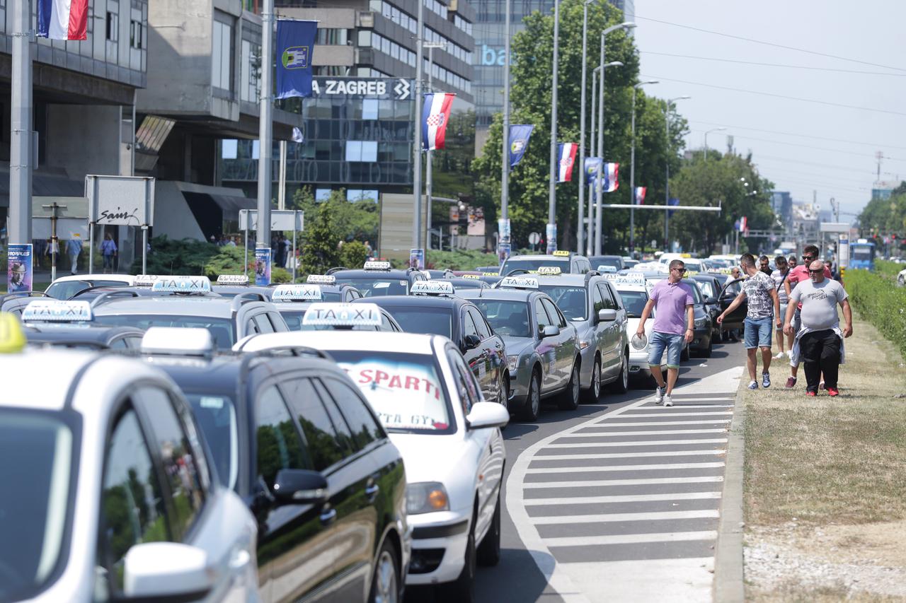 Prosvjed protiv Ubera