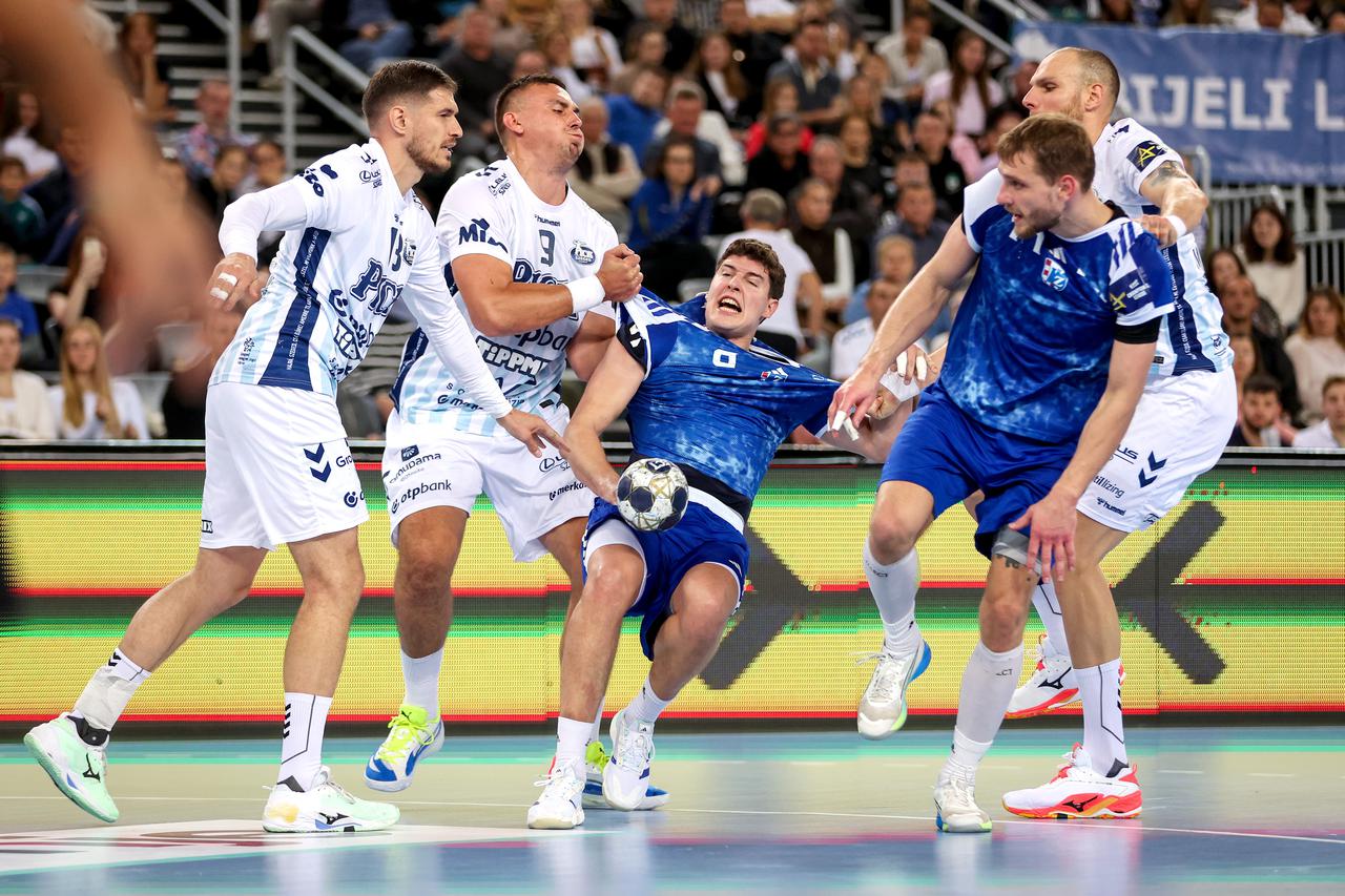 Susret 6. kola Lige prvaka između rukometaša Zagreba i Pick Szegeda