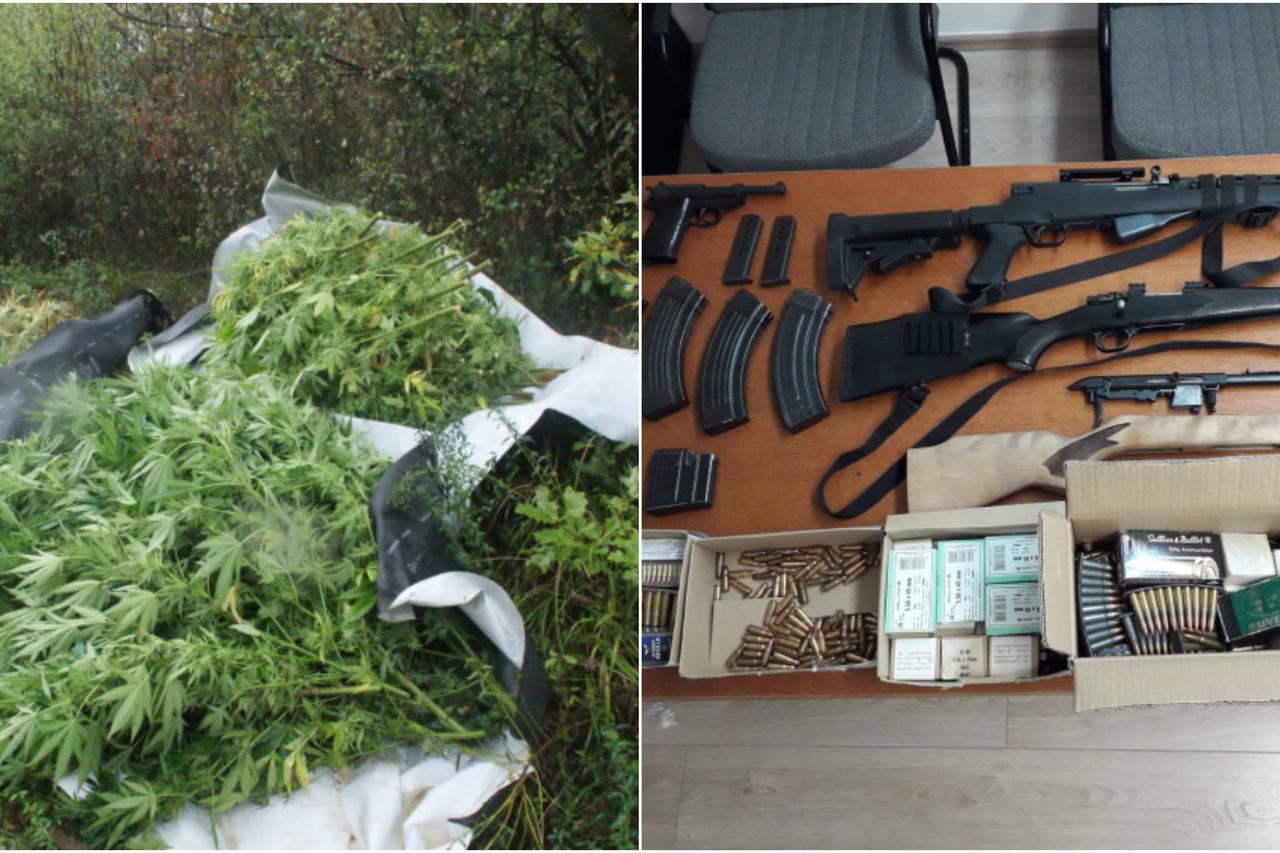 Pronađeni droga i oružje