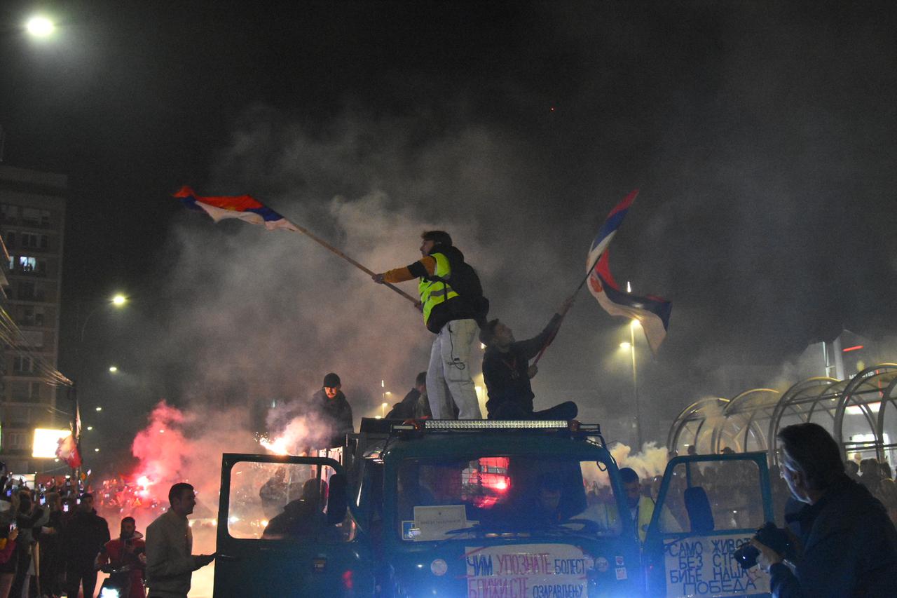 Studentima koji su otišli u Beograd na prosvjed, danas je priređen doček u Nišu