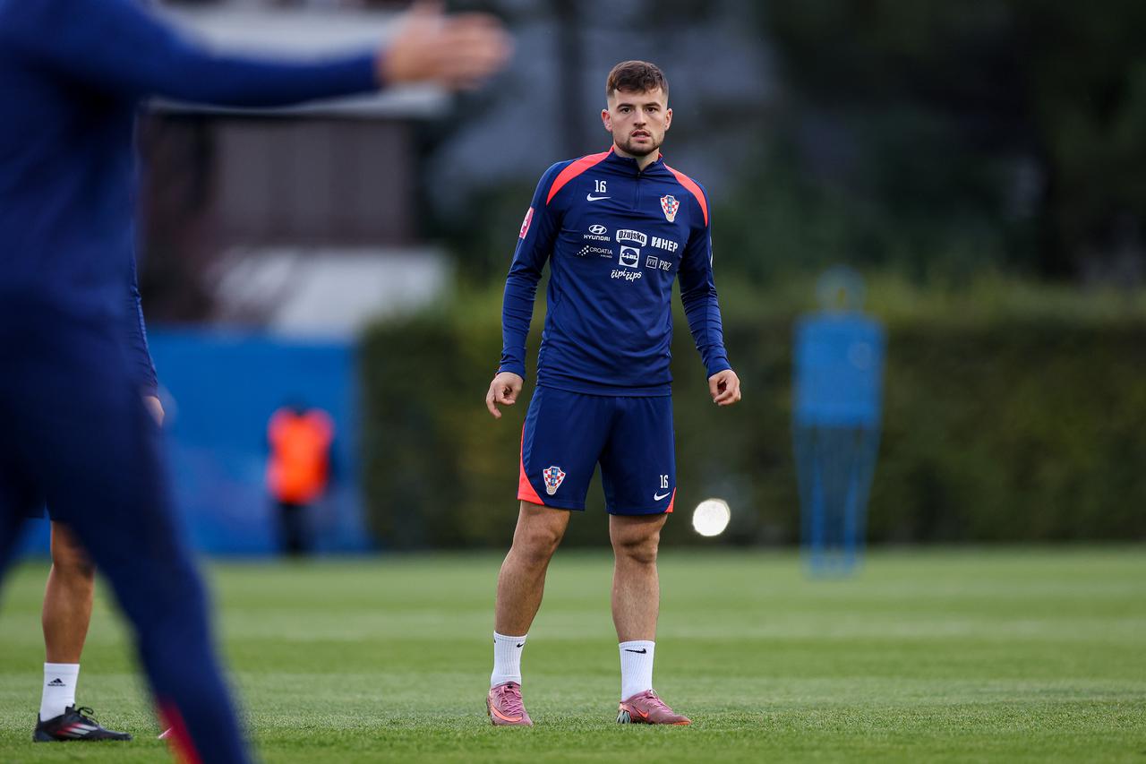 Zagreb: Trening hrvatske nogometne reprezentacije