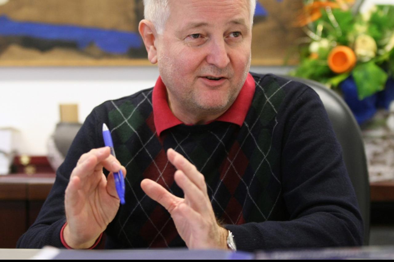 '17.11.2011. Zagreb -  Trg Stjepana Radica, Gradsko poglavarstvo, soba 339. Slavko Kojic, procelnik za financije i prvi covjek na Bandicevoj listi za 6. izbornu jedinicu.Photo: Marko Prpic/PIXSELL'