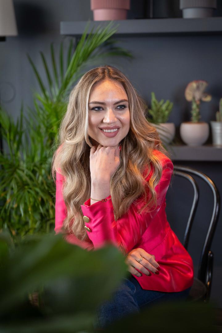 12.06.2024., Zagreb - Paula Catipovic, arhitektica zapazenog rezultata mlade Nine Skocak na EU izborima. Photo: Neva Zganec/PIXSELL