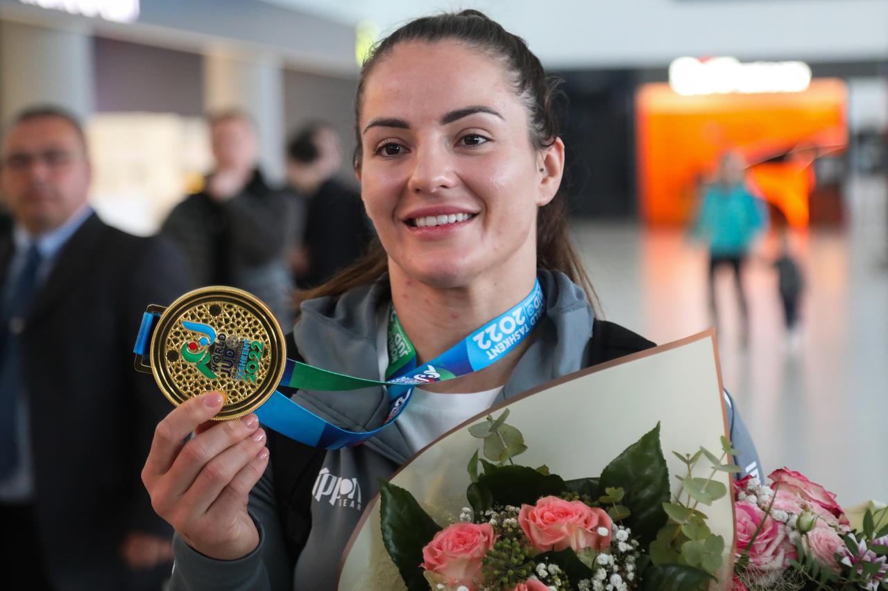 Zagreb: Povratak svjetske judo prvakinje Barbare Matić i doprvakinje Lare Cvjetko
