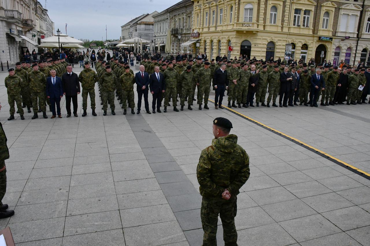 Slavonski Brod: ​Obilježavanje 35. obljetnice osnutka 3. gardijske brigade Hrvatske vojske "Kune"