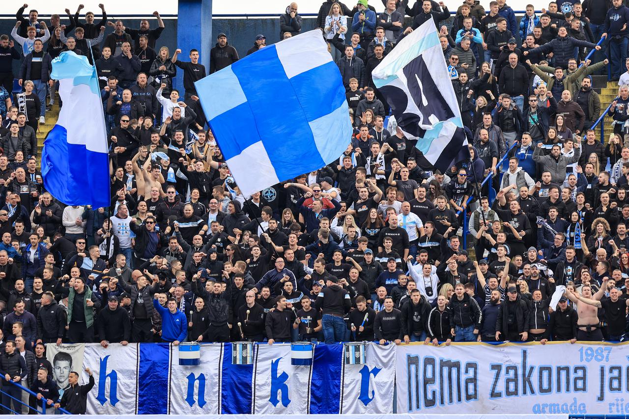 Zagreb: Atmosfera na utakmici GNK Dinamo-HNK Rijeka