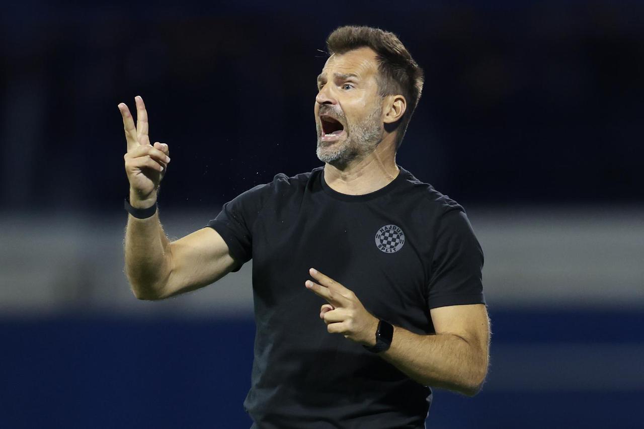 Split: Utakmica 2. kola SuperSport HNL-a između HNK Hajduk i HNK Rijeka