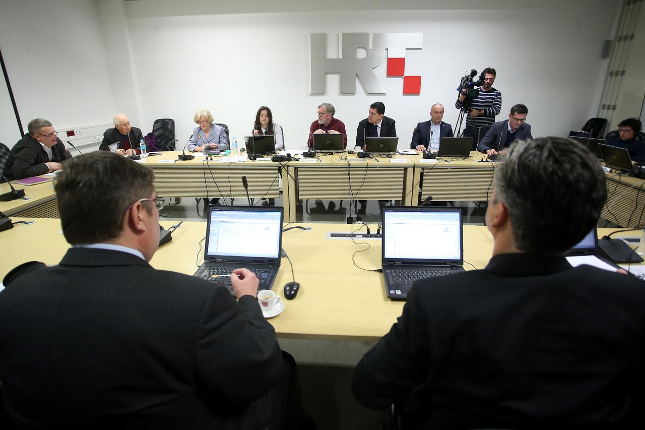Zagreb: Sjednica programskog vijeća HRT-a