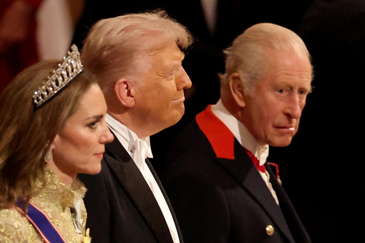FILE PHOTO: U.S. President Trump's state visit to Britain