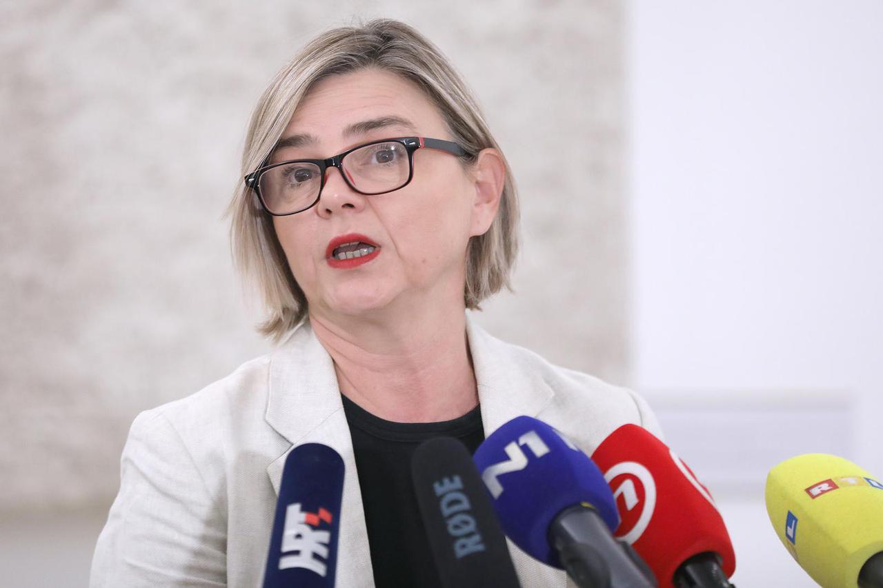 Zagreb: Sandra Benčić o aktualnim temema