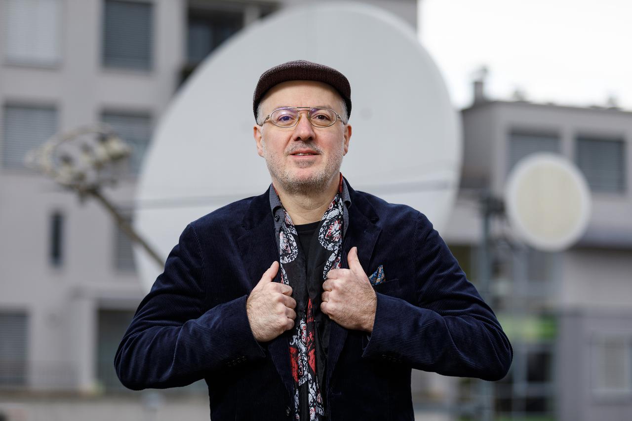 Zagreb: Glazbenik Siniša Vuco, voditelj talk showa Vuco na Z1