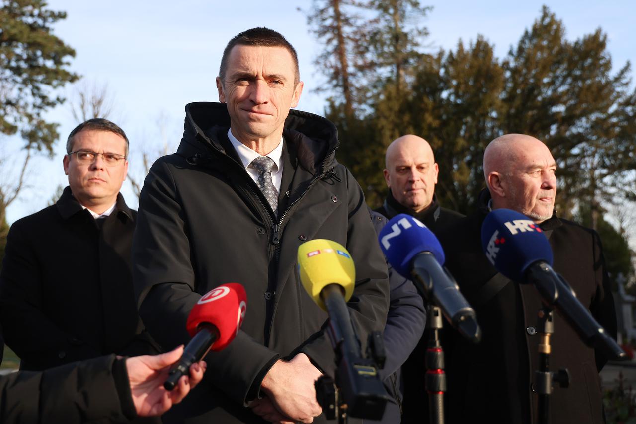 Zagreb: Ivan Penava obratio se medijima povodom 26. godišnjice smrti dr. Franje Tuđmana