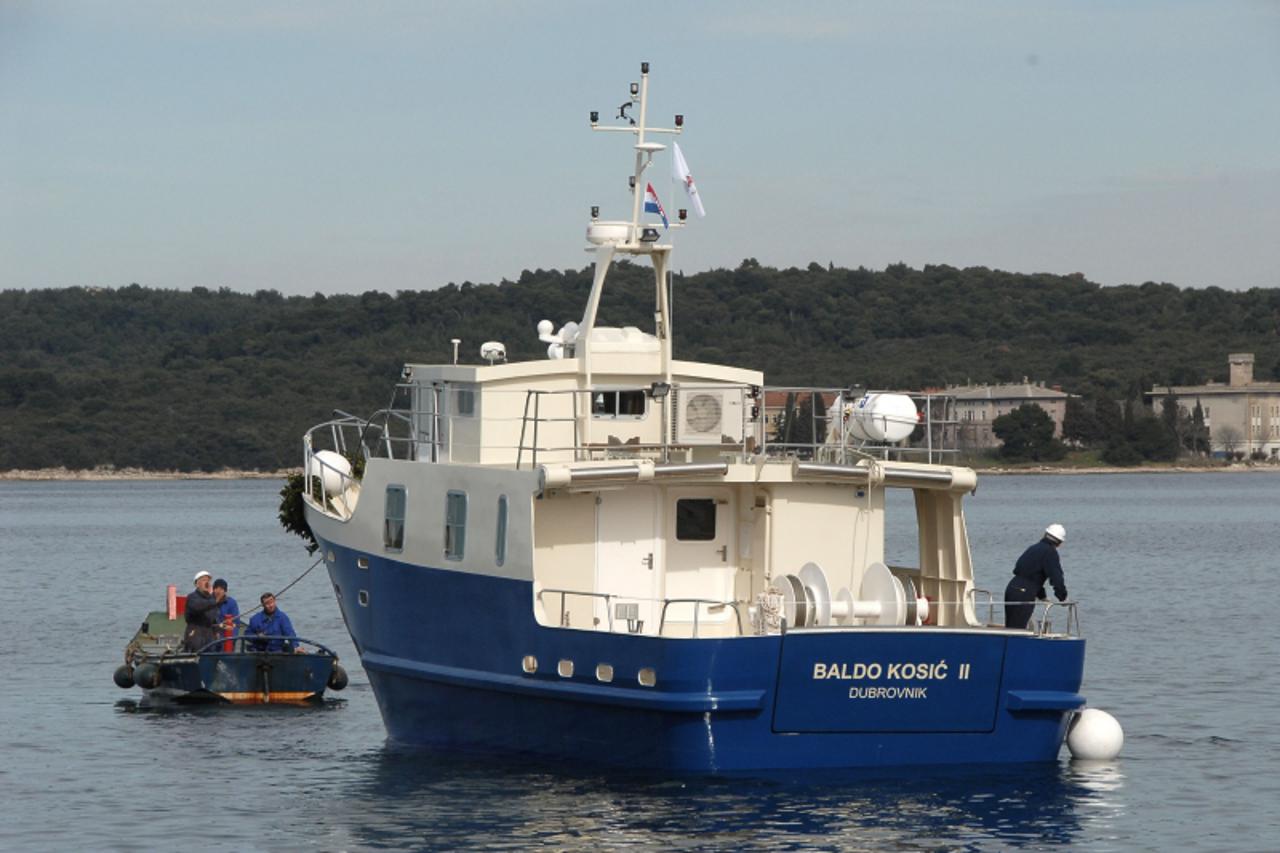 'Photo: Dusko Marusic/Vecernji list 16.10.2009 ISTARSKO-PULA-HRVATSKA  Brodogradiliste Tehnomont u Puli -gradnja malih ribarica  FOTO DUSKO MARUSIC'