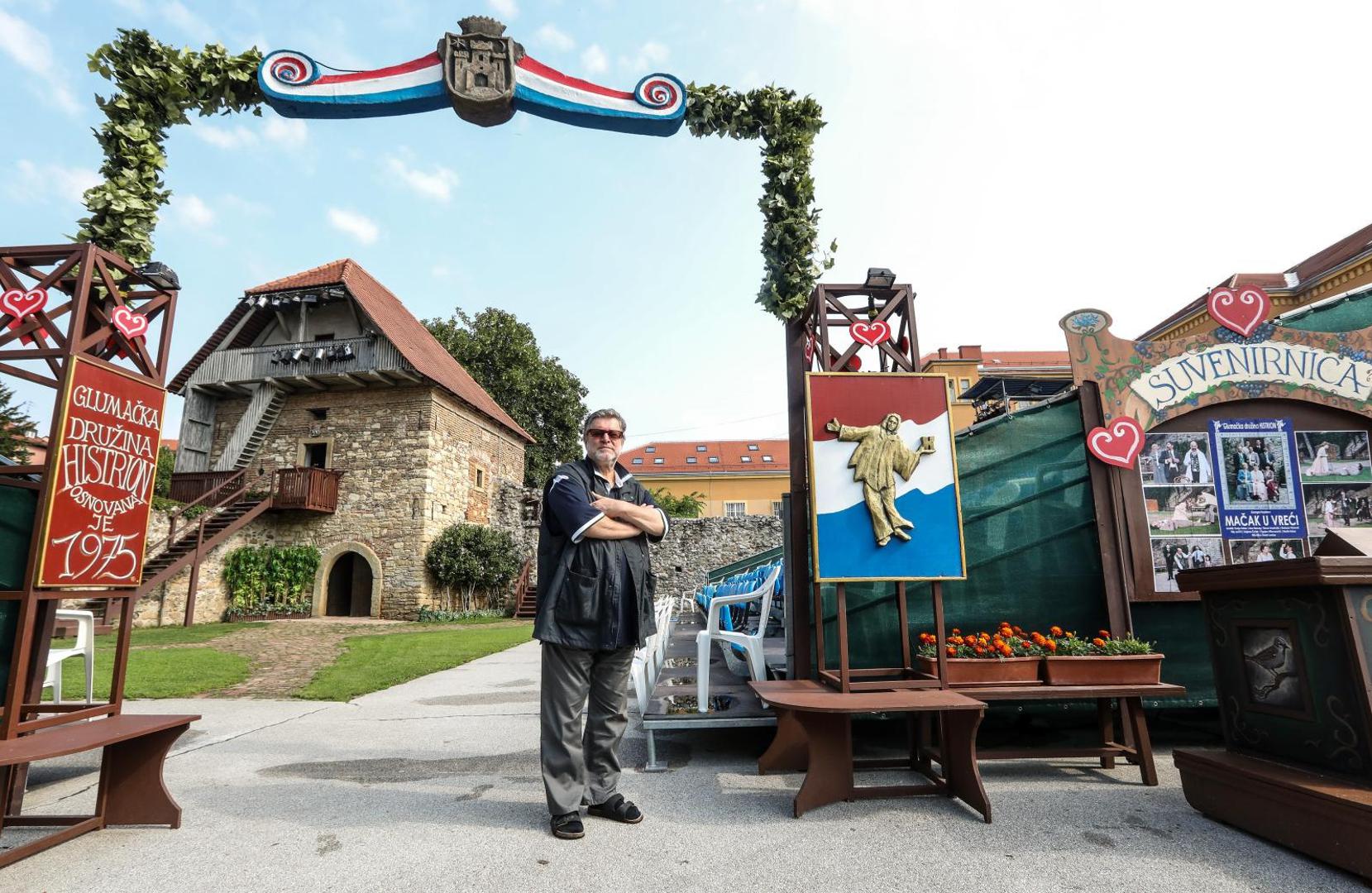 23.07.2020., Zagreb - Zlatko Vitez, glumac, reziser, osnivac i ravnatelj kazalisne druzine Histrioni. 
Photo: Robert Anic/PIXSELL