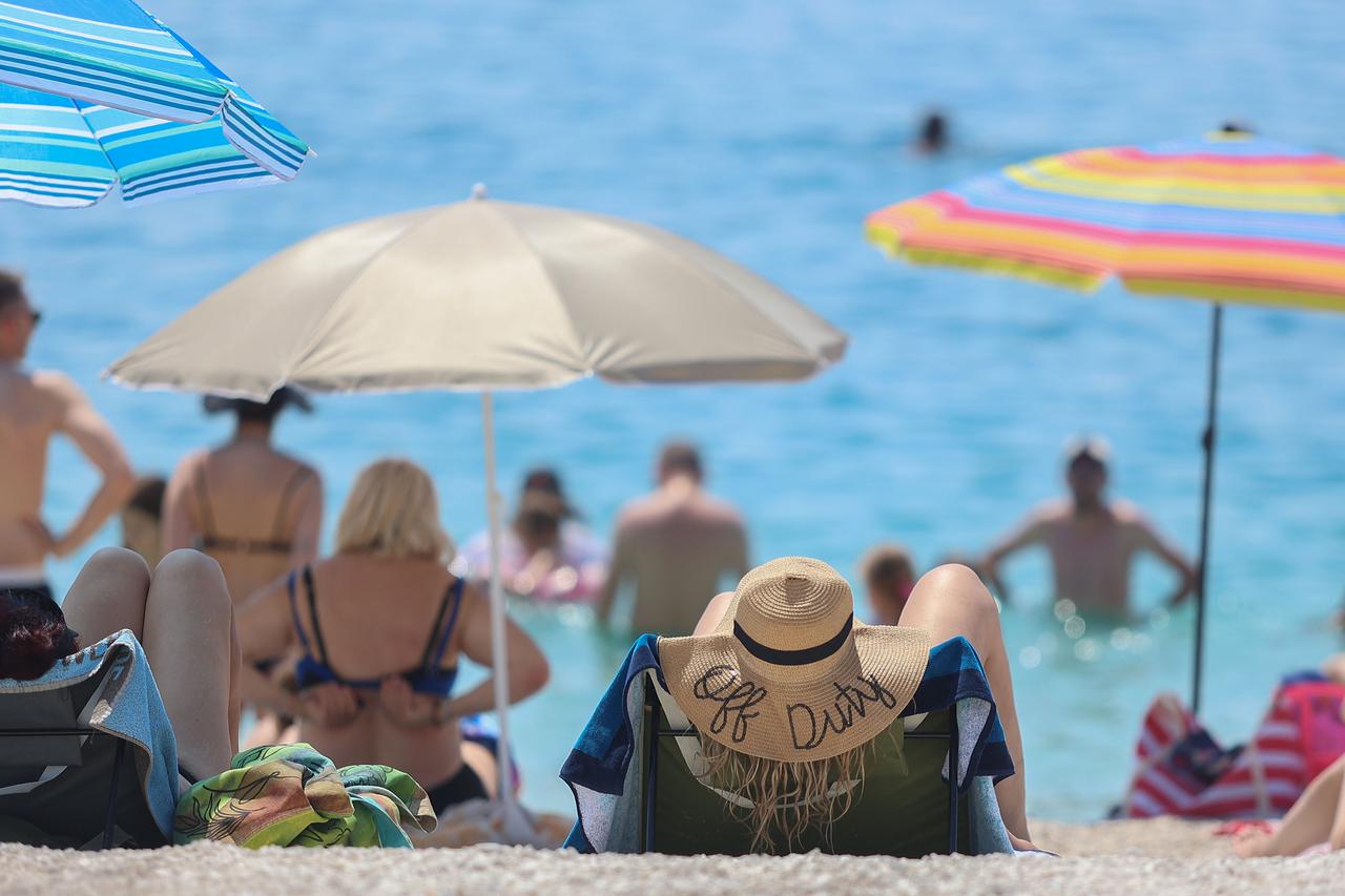 Split: 34 stupnja Celzijevih mnoge su Splićane natjerali na plaže