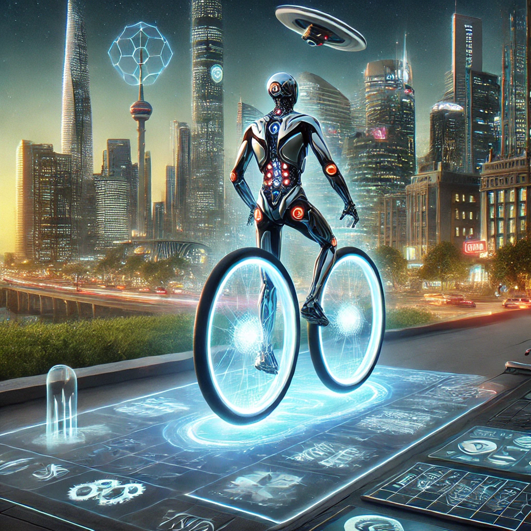 Osim automobila, promijenit će se i drugi načini prijevoza, a ovako će možda izgledati bicikli. 