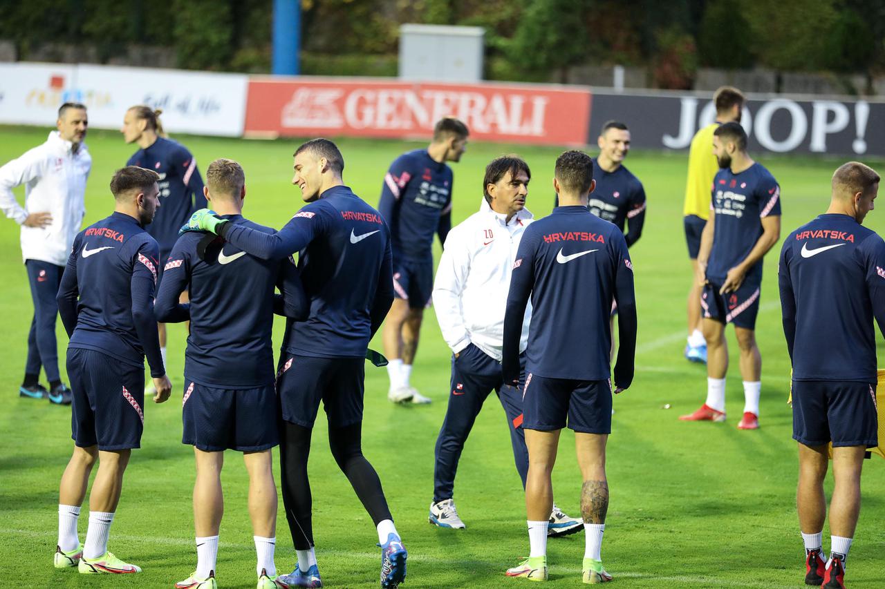 Hrvatska nogometna reprezentacija odradila trening