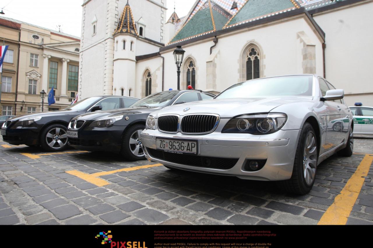 '27.03.2009, Zagreb, Hrvatska - Novi skupocijeni BMW serije 7, sluzbeno vozilo premijera Ive Sanadera. Photo: Petar Glebov/24sata'